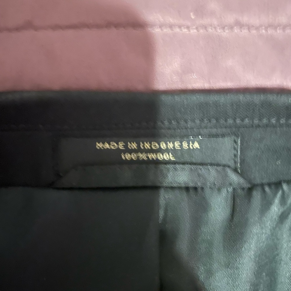 Men’s Wool Black Blazer - L - Picture 2 of 3